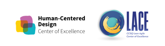 Human-Centered Design Center of Excellence and Lean-Agile Center of Excellence